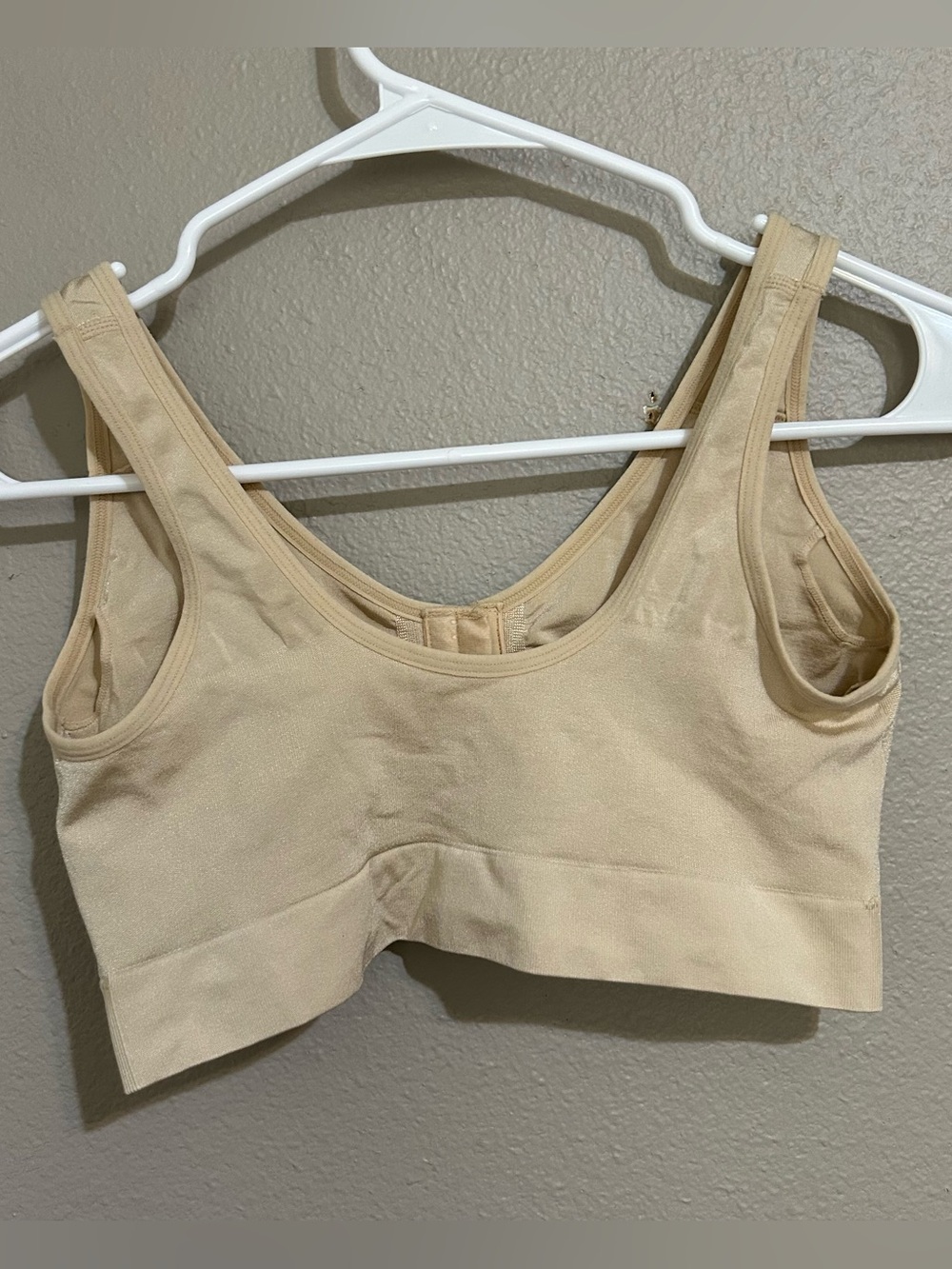 Wacoal B-Smooth Neutral Front Closure Seamless Wire Free Bra Women’s Size 38 - Picture 6 of 9